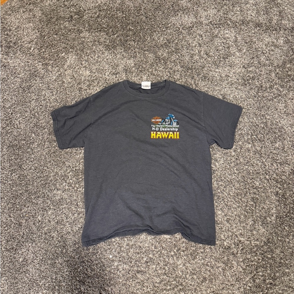 Harley-Davidson Gray T-Shirt with Logo